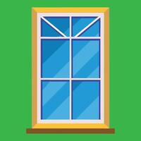 Unique Window Concept for Creative Branding vector
