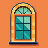 Detailed Window Design for Print and Web vector