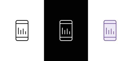 Diagram representing growth icon. Increase profit. Growth icon graphic. vector