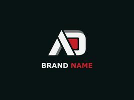 This logo is a combination of the letters A and D. This logo design is for all creative businesses. Suggestions, nice logos, simple and unique ideas vector
