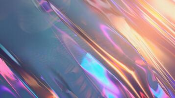 Abstract background with shiny lines and colors photo