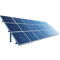 Solar Panel Array Clean Energy Renewable Power Source, png