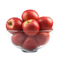 Red Apple Orchard Autumn Harvest on transparent background. png