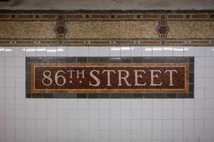 86th Street Subway Station photo