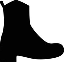 Classic Drill Team Boot Silhouette for Creative and Artistic Designs vector