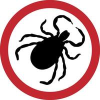image of a tick in a red circle. tick sign. illustration vector