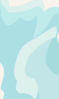 Vertical background wavy lines. Pastel color Aquamarine. template for design, stories, posts on social networks. vector