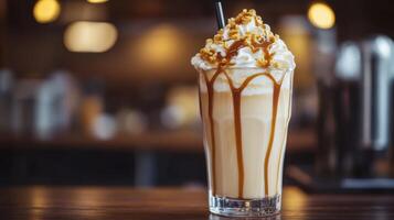 Luscious Caramel Tangle in Milkshake photo