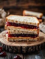 Farmhouse Platter with PB and J photo