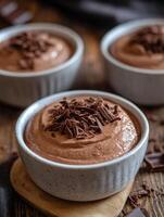 Delicate Serving of Choco Whip photo