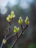 Early Growth Indicators on Saplings photo