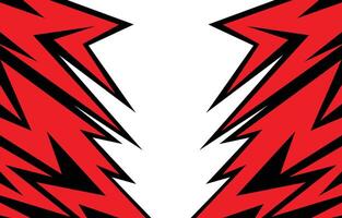 Abstract background with red jagged lines pattern and with some copy space area vector