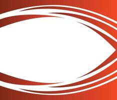 A red and white background with a white oval vector