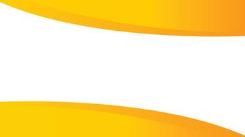 An orange and white background with a curved line vector