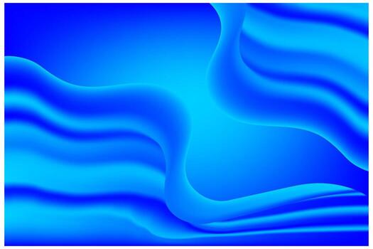 Abstract blue flowing background with gradient effect Wallpaper vector