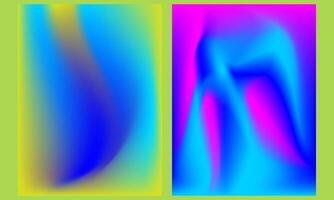 Vibrant Abstract Gradient Background Wallpaper vector