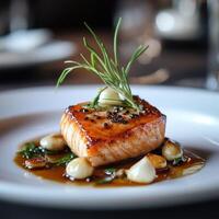 Garlic Accented Exquisite Meal photo