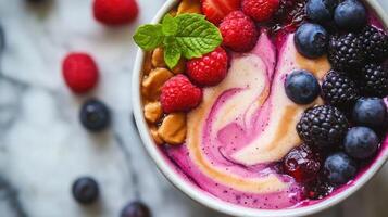 Zesty Peanut Flavor in Smoothie photo