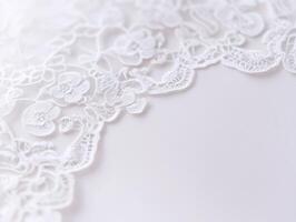 Celestial Lace Design on Wedding Invite photo