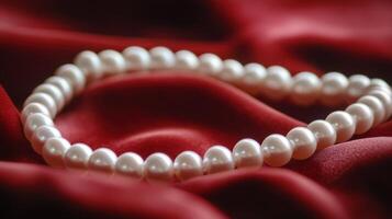 Pearl Garland on Velvet Showcase photo