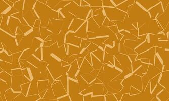 Decorative colored chaotic line pattern. Chocolate abstract background with polygons vector