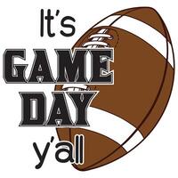 Classic Vintage Typography Tee for Football Enthusiasts vector