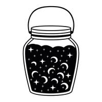 Timeless Mason Jar Design for Labels vector