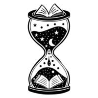 Magical Book Design with Imaginary Creatures vector