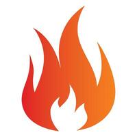 Bold Fire Flaming Design for Sublimation vector