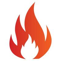 Dynamic Fire Flame Design for Sublimation Art vector