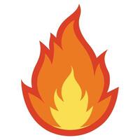 Brilliant Fire Flaming Design for Sublimation Prints vector