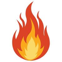 Smoldering Fire Flaming Design for Sublimation Art vector