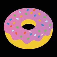 Retro 80s Design with Bold and Bright Colors vector