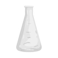 Illustration of Empty Flask vector