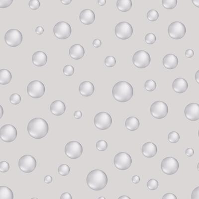Beautiful pearl shapes flow seamless pattern. Morphing colorful blobs. Abstract bubbles 3d background. Liquid flowing colors.