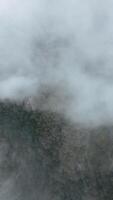 A view of the clouds from an airplane video