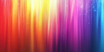 Colorful vertical stripes during a light display creating a vibrant atmosphere in an indoor setting photo