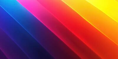 Colorful gradient display with vibrant hues transitioning smoothly at various angles photo