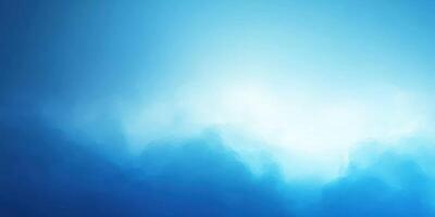 Calm blue abstract background with soft gradients and subtle light variations creating a tranquil atmosphere photo