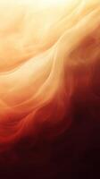 Swirls of warm colors create an abstract background with a blend of orange and brown hues in a peaceful setting photo