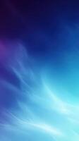 Colorful gradient of blue and purple hues blending seamlessly in abstract art design photo