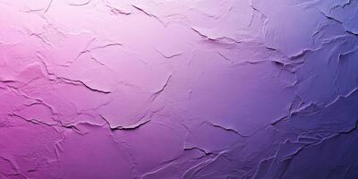 Textured purple wall background showcasing a gradient of colors and a unique plaster finish photo