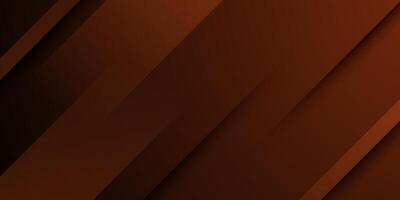 Abstract dark brown overlap 3D background. Modern papercut shapes pattern design. vector