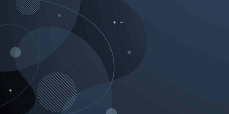 Abstract dark gray 3D background. Simple liquid and fluid shapes geometric pattern.