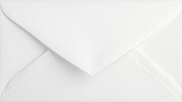 White Envelope, Invitation Card Closure Mockup photo