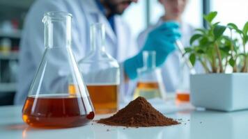 Scientists Experimenting With Plant-Based Medicine photo