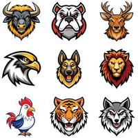 Animal Mascots Make Events More Engaging vector