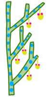 Tree with eyes fruit png