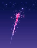 Experience a Spectacular and Vibrant Firework Display in the Night Sky vector