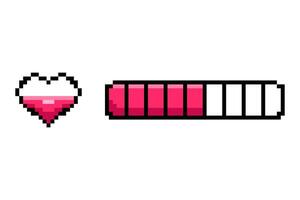 Pixel Game UI Element that Enhance Interactive Design Experiences vector